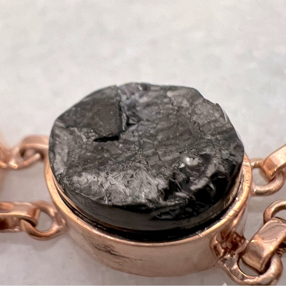 Elite Shungite Rough Cut Copper Necklace - Picture 4 of 14